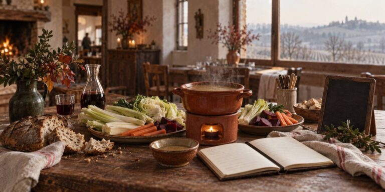 Bagna cauda nel Casalese: la stagione e le tavole che la servono